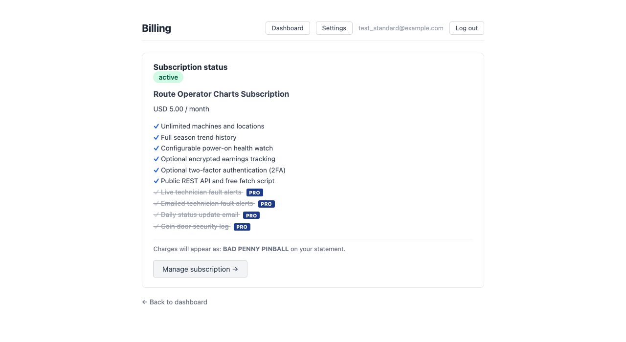 Billing